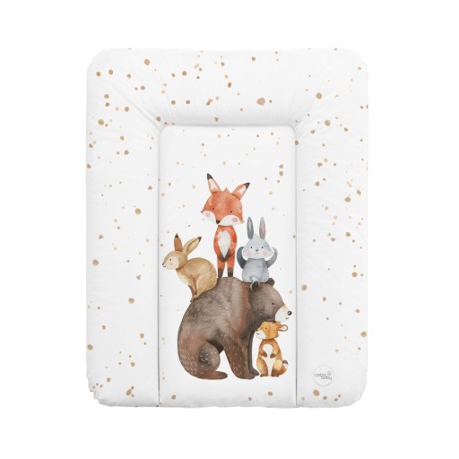 Ceba baby Przewijak miękki mały 50x70 Basic Forest Friends na komodę