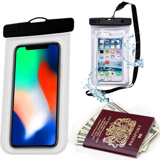 ETUI WODOODPORNE POKROWIEC NA TELEFON KAJAK PLAŻĘ