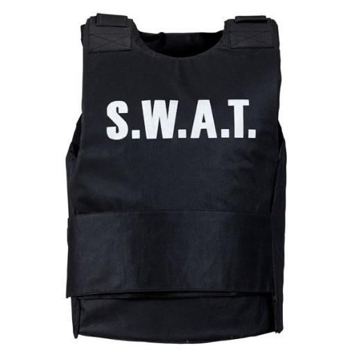 KAMIZELKA SWAT DLA DOROSŁYCH STRÓJ POLICJANTA