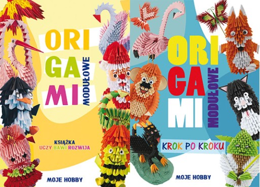 Origami modułowe. Krok po kroku ZESTAW KSIĄŻEK