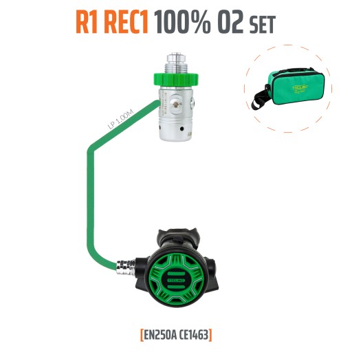 Automat TECLINE R1 REC1 100% O2 M26x2,Stage-EN250A