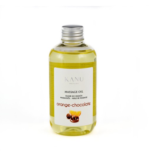 Olejek do masażu Kanu Nature: Czekolada - Pomarańcza (200 ml.)
