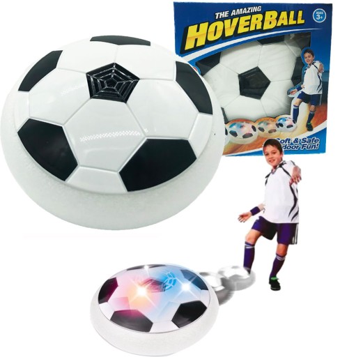 PIŁKA NOŻNA HOVERBALL ŚWIECĄCA LED CYMBERGAJ
