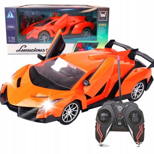 SAMOCHÓD ZDALNIE STEROWANY AUTO WYŚCIGOWE RC+PILOT