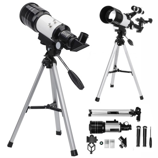 TELESKOP ASTRONOMICZNY LUNETA F30070M + AKCESORIA
