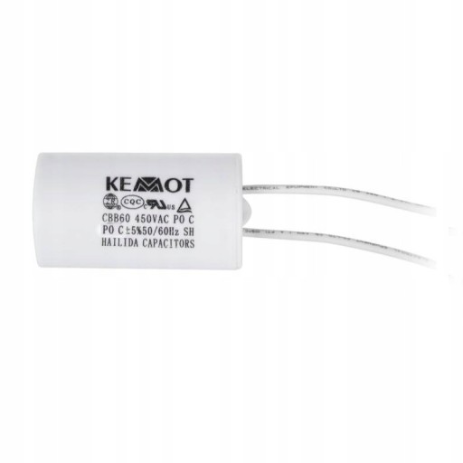 KONDENSATOR ROZRUCHOWY DO SILNIKA 8uF 450V