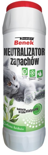 BENEK Neutralizator zapachów Zielona Herbata 500g