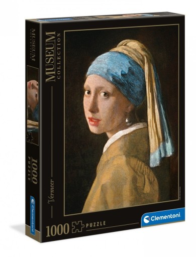 CLEMEMTONI 1000 EL. GIRL WITH A PEARL EARRING [PUZZLE]
