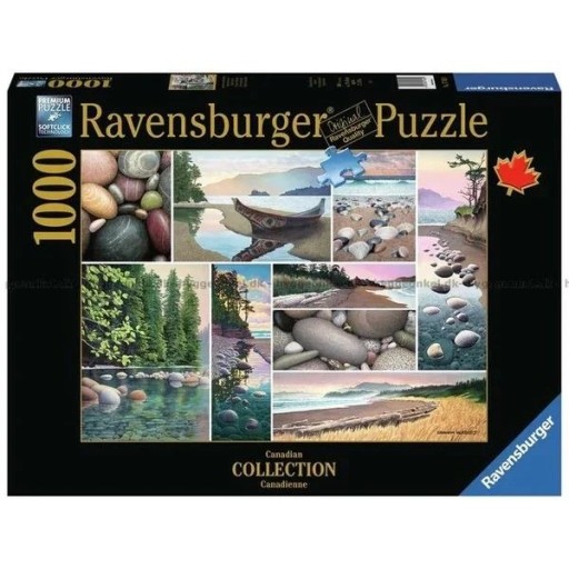 RAVENSBURGER PUZZLE 2D 1000 ELEMENTÓW: SPOKÓJ ZACHODNIEGO WYBRZEŻA 17469