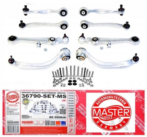 ZESTAW WAHACZY MASTER-SPORT AUDI A4 VW PASSAT B5