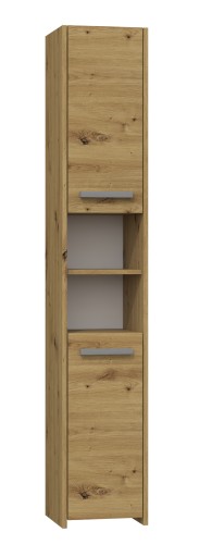 NOWOCZESNA SZAFKA ŁAZIENKOWA SŁUPEK DĄB ARTISAN