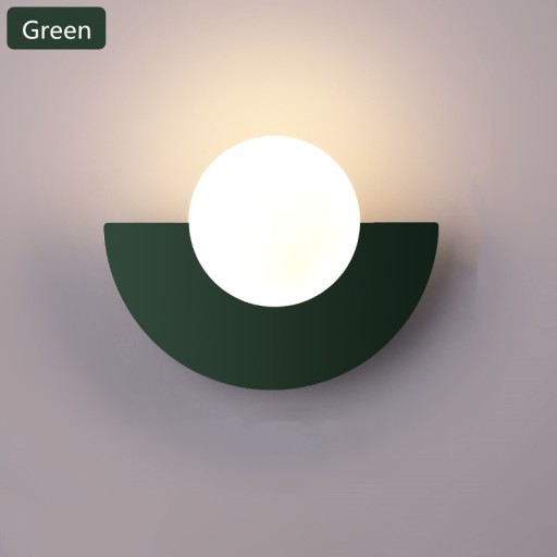 Kinkiet Nordic LED sypialnia lampki nocne prost