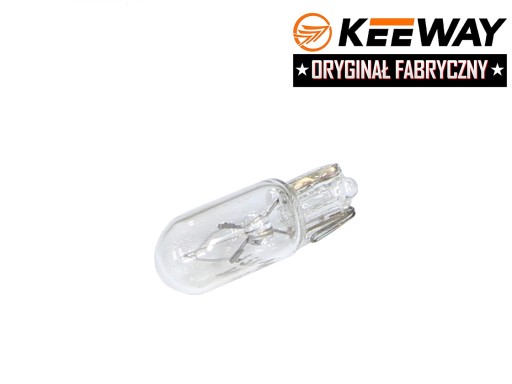 ŻARÓWKA 12V 2W LICZNIKA KEEWAY HURRICANE ORYGINAŁ