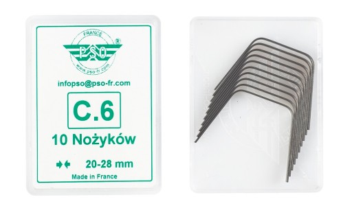 Nożyki do nacinarki wyrzynarki bieżnika opon C6 PS