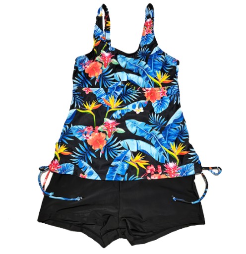 STRÓJ KĄPIELOWY TANKINI BLUZKA ZE SPODENKAMI