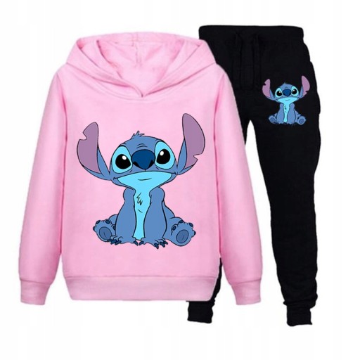 KOMPLET DRES BLUZA SPODNIE STICH WZORY KOLORYnull