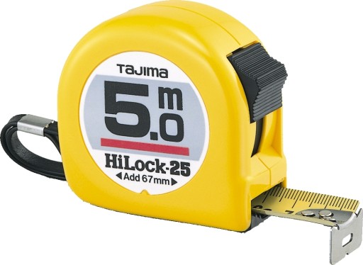 TAJIMA TAŚMA MIARA ZWIJANA HILOCK 3mb