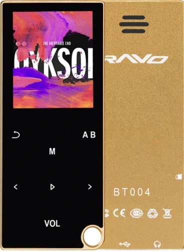 Odtwarzacz MP4 z Bluetooth 8GB Głośnik ZŁOTY