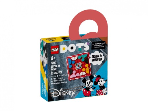 LEGO DOTS 41963 Myszka Mickey i Minnie - naszywka