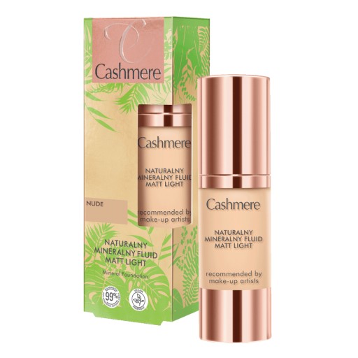 CASHMERE NATURALNY MINERALNY FLUID MATT LIGHT MATUJĄCY NUDE