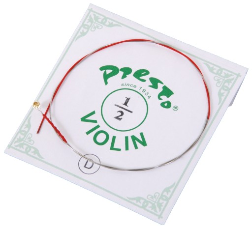 Struna D do skrzypiec 1/2 Presto - pojedyncza!