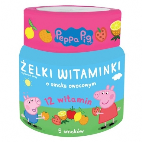 Domowa Apteczka Żelki Witaminki świnka peppa 180 g