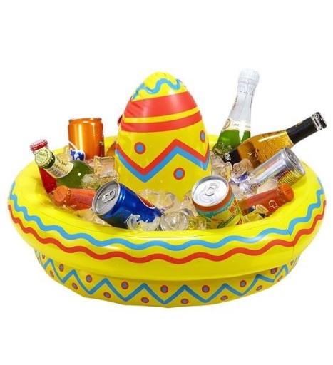 DMUCHANE SOMBRERO POJEMNIK NA LÓD DMUCHANY