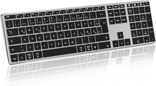 BEZPRZEWODOWA KLAWIATURA MEMBRANOWA SLIM DLA MACBOOK QWERTY K62B-3