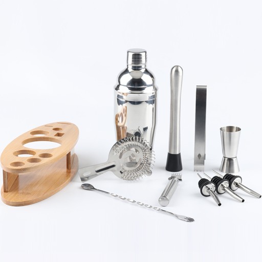Zestaw Barmański 11 elem. shaker 350/550 jigger