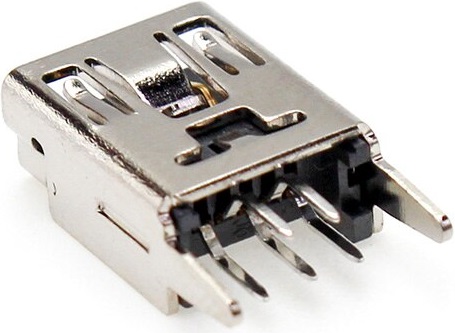 GNIAZDO ZŁĄCZE MINI USB 5pin PIONOWE MANTA I INNE