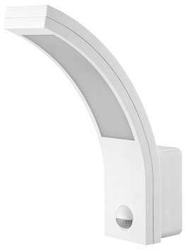 LAMPA ŚCIENNA ZEWNĘTRZNA LED Z CZUJNIKIEM RUCHU
