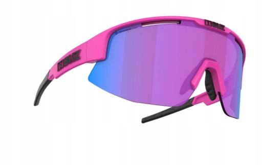 Okulary Bliz Matrix Neon Pink Nordic Light
