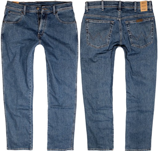 spodnie WRANGLER REGULAR FIT stonewash W31 L32