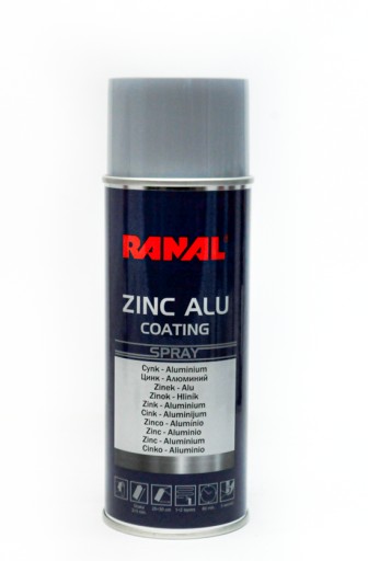 RANAL CYNK+ALUMINIUM 400ML SPRAY PODKŁAD