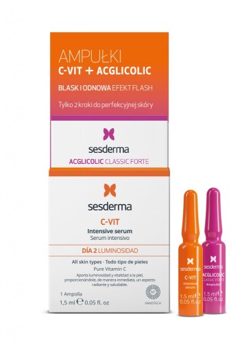 Sesderma C-VIT Intensive 2x1,5 ml EFEKT FLASH