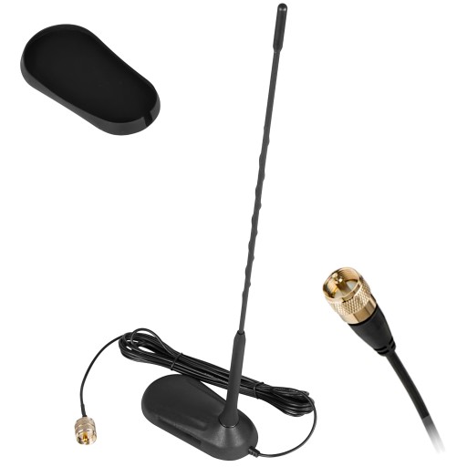 ANTENA CB RADIA MOCNY MAGNES BEZ STROJENIA 44CM CB940 150W 50OHM