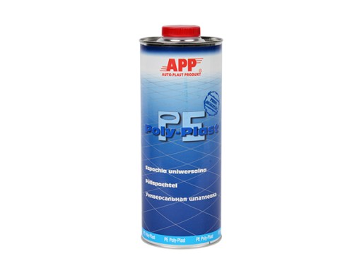 Szpachla uniwersalna z utwardzaczem BEŻOWA z kartuszem 3kg APP Poly Plast