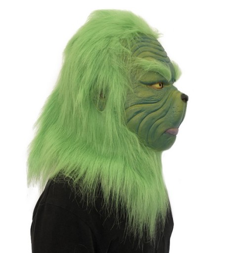 Maska na twarz Arrayo Grinch maska lateks super bohater