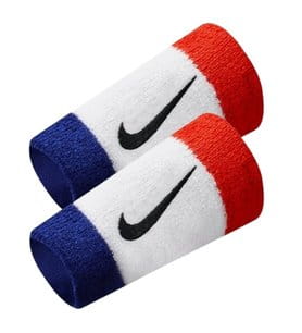 Frotka na rękę Nike DOUBLEWIDE blue/white/red x 2 szt.