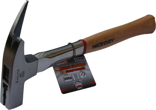 MŁOTEK CIESIELSKI DEKARSKI MONOBLOCK STALOWY 600 G