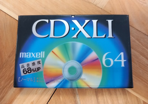 MAXELL CD-XLI 64 Kaseta magnetofonowa
