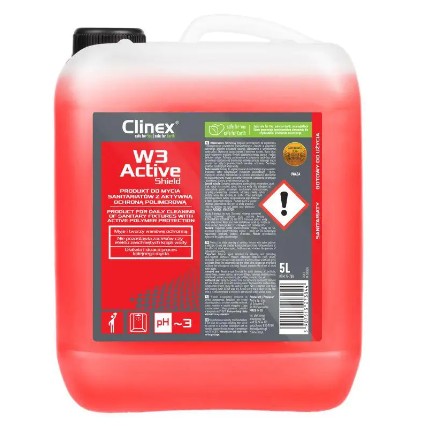 Clinex W3 Active Shield 5L Płyn do mycia łazienek