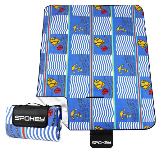 SPOKEY Koc Na Plażę Piknik Ogrodowy Mata Z Izolacją 150x180 cm