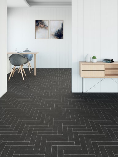 Panele podłogowe Faus Negro Herringbone S180130