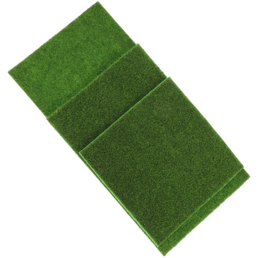 MINIATURA OZDOBNA SZTUCZNA TRAWA OGRODOWA WZÓR WRÓŻKA 15X15CM