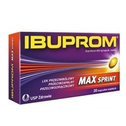 IBUPROM MAX SPRINT 20KAPSUŁEK