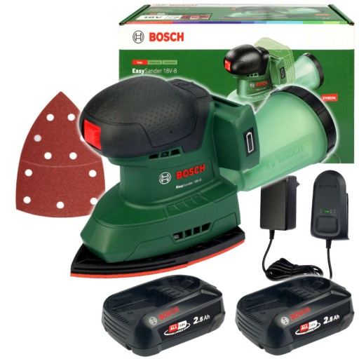 Szlifierka uniwersalna EasySander 18 BOSCH 2x2,5Ah