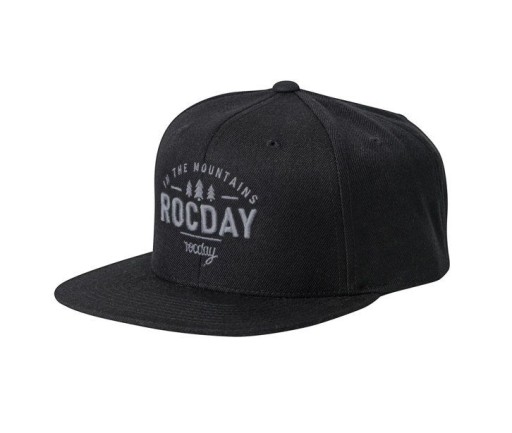 ROCDAY PATROL SNAPBACK CAP BLACK