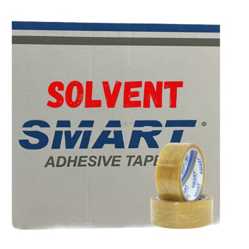 TAŚMA PAKOWA SOLVENT KAUCZUK 571/SM03 BEZBARWNA TRANSPARENT SMART 1szt.