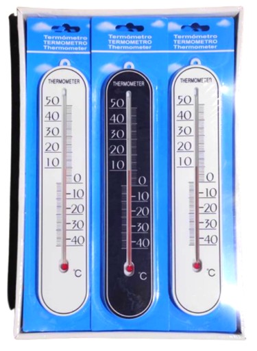 Termometr wewn/zewn. z podwójną skalą -30*C do +50